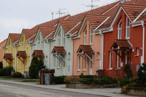 osiedle domów jednorodzinnych