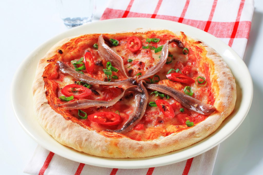 Pizza z anchois